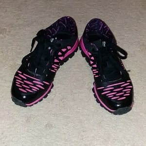 breast cancer awareness Reebok sneakers